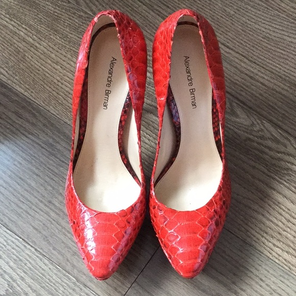 Kate Python Double Platform Pump - Picture 3 of 7